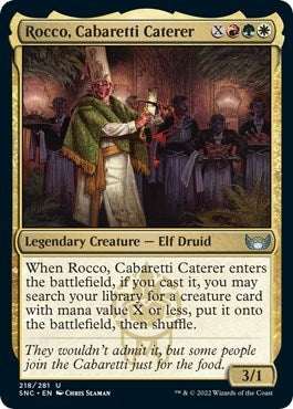 Image for Rocco, Cabaretti Caterer (218) [Streets of New Capenna] - Magic: The Gathering
