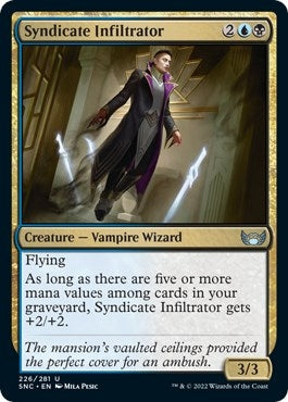 Image for Syndicate Infiltrator (226) [Streets of New Capenna] - Magic: The Gathering