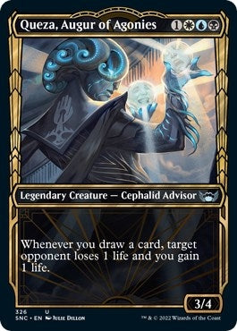 Image for Queza, Augur of Agonies (Showcase) (326) [Streets of New Capenna] - Magic: The Gathering
