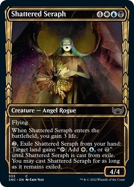 Image for Shattered Seraph (Showcase) (333) [Streets of New Capenna] - Magic: The Gathering