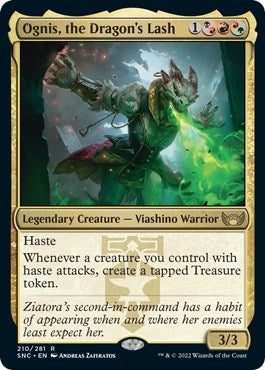 Image for Ognis, the Dragon's Lash (210) [Streets of New Capenna] - Magic: The Gathering