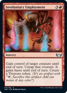Image for Involuntary Employment (110) [Streets of New Capenna] - Magic: The Gathering