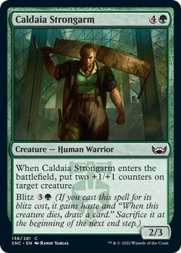 Image for Caldaia Strongarm (138) [Streets of New Capenna] - Magic: The Gathering
