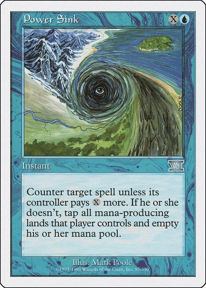 Image for Power Sink (87) [Classic Sixth Edition] - Magic: The Gathering