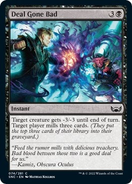 Image for Deal Gone Bad (74) [Streets of New Capenna] - Magic: The Gathering
