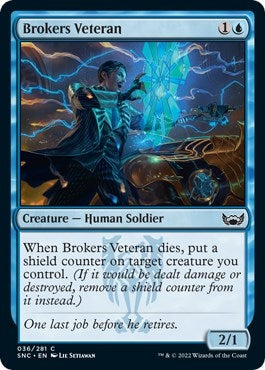 Image for Brokers Veteran (36) [Streets of New Capenna] - Magic: The Gathering