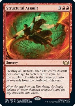 Image for Structural Assault (126) [Streets of New Capenna] - Magic: The Gathering