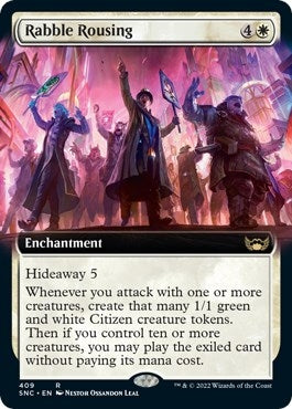 Image for Rabble Rousing (Extended Art) (409) [Streets of New Capenna] - Magic: The Gathering