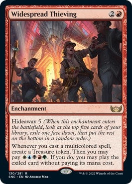 Image for Widespread Thieving (130) [Streets of New Capenna] - Magic: The Gathering