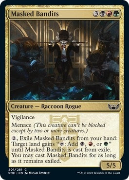 Image for Masked Bandits (201) [Streets of New Capenna] - Magic: The Gathering