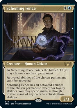 Image for Scheming Fence (Showcase) (349) [Streets of New Capenna] - Magic: The Gathering