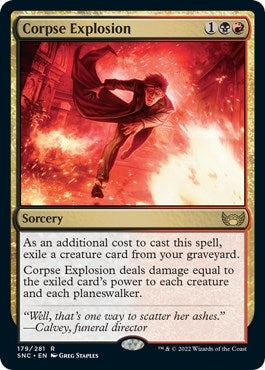 Image for Corpse Explosion (179) [Streets of New Capenna] - Magic: The Gathering