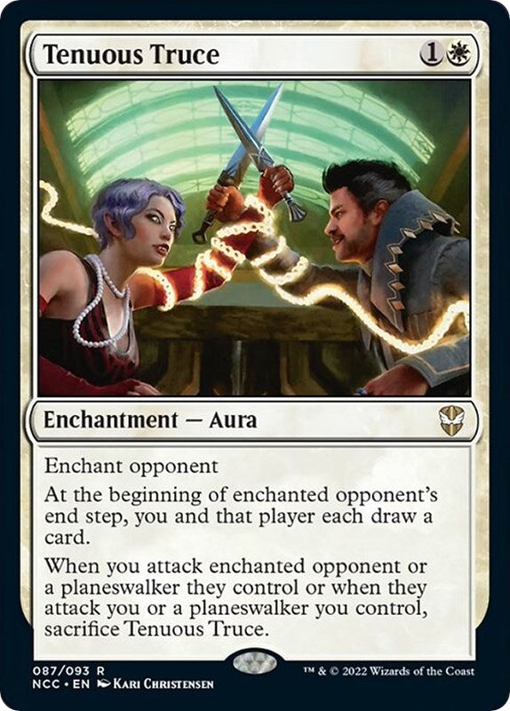 Image for Tenuous Truce (87) [Streets of New Capenna] - Magic: The Gathering
