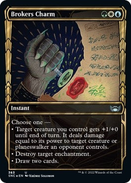 Image for Brokers Charm (Gilded Foil) (363) [Streets of New Capenna] - Magic: The Gathering