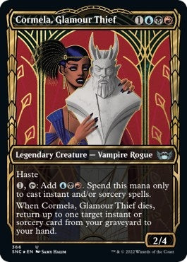Image for Cormela, Glamour Thief (Gilded Foil) (366) [Streets of New Capenna] - Magic: The Gathering