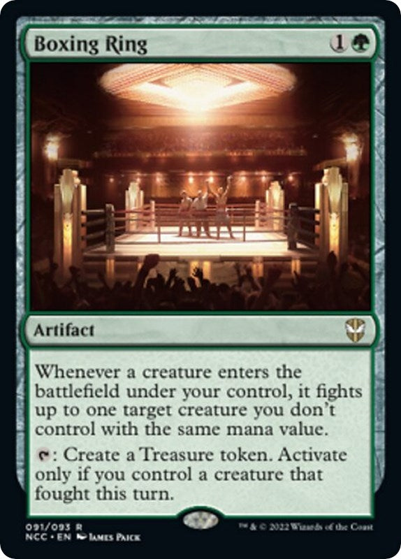 Image for Boxing Ring (91) [Streets of New Capenna] - Magic: The Gathering