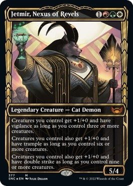 Image for Jetmir, Nexus of Revels (Gilded Foil) (377) [Streets of New Capenna] - Magic: The Gathering