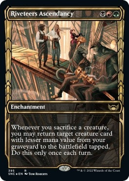 Image for Riveteers Ascendancy (Gilded Foil) (395) [Streets of New Capenna] - Magic: The Gathering