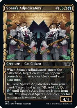 Image for Spara's Adjudicators (Gilded Foil) (400) [Streets of New Capenna] - Magic: The Gathering