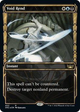 Image for Void Rend (Gilded Foil) (403) [Streets of New Capenna] - Magic: The Gathering
