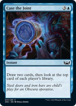 Image for Case the Joint (37) [Streets of New Capenna] - Magic: The Gathering