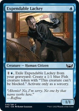 Image for Expendable Lackey (43) [Streets of New Capenna] - Magic: The Gathering