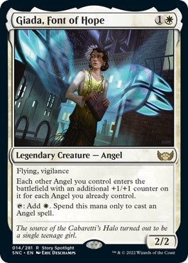 Image for Giada, Font of Hope (14) [Streets of New Capenna] - Magic: The Gathering