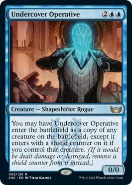 Image for Undercover Operative (63) [Streets of New Capenna] - Magic: The Gathering