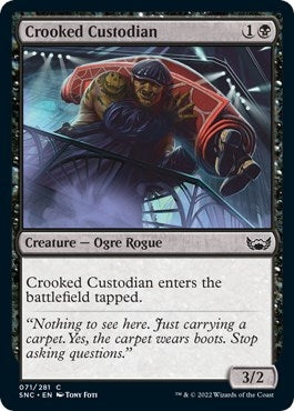 Image for Crooked Custodian (71) [Streets of New Capenna] - Magic: The Gathering