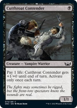 Image for Cutthroat Contender (73) [Streets of New Capenna] - Magic: The Gathering