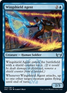 Image for Wingshield Agent (64) [Streets of New Capenna] - Magic: The Gathering
