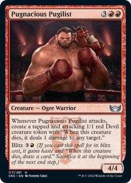 Image for Pugnacious Pugilist (117) [Streets of New Capenna] - Magic: The Gathering