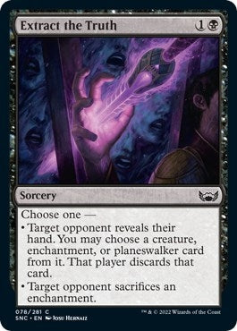 Image for Extract the Truth (78) [Streets of New Capenna] - Magic: The Gathering