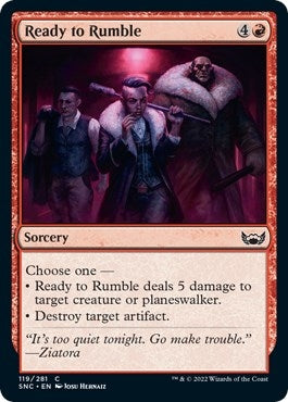 Image for Ready to Rumble (119) [Streets of New Capenna] - Magic: The Gathering