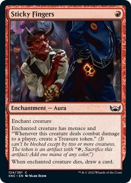 Image for Sticky Fingers (124) [Streets of New Capenna] - Magic: The Gathering
