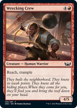 Image for Wrecking Crew (132) [Streets of New Capenna] - Magic: The Gathering