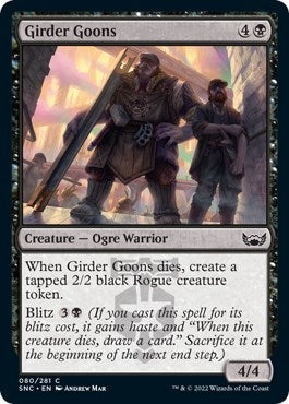 Image for Girder Goons (80) [Streets of New Capenna] - Magic: The Gathering