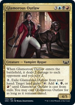 Image for Glamorous Outlaw (190) [Streets of New Capenna] - Magic: The Gathering