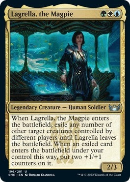 Image for Lagrella, the Magpie (196) [Streets of New Capenna] - Magic: The Gathering