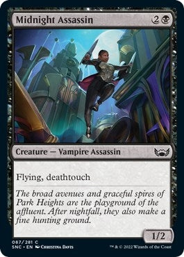 Image for Midnight Assassin (87) [Streets of New Capenna] - Magic: The Gathering