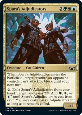 Image for Spara's Adjudicators (224) [Streets of New Capenna] - Magic: The Gathering
