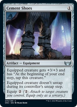 Image for Cement Shoes (235) [Streets of New Capenna] - Magic: The Gathering