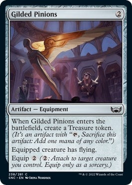Image for Gilded Pinions (238) [Streets of New Capenna] - Magic: The Gathering