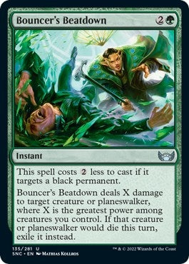 Image for Bouncer's Beatdown (135) [Streets of New Capenna] - Magic: The Gathering