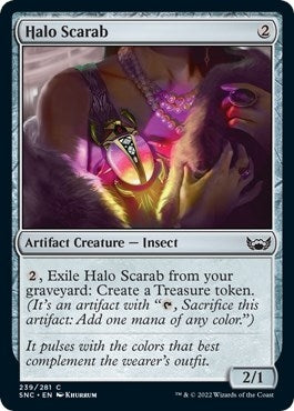 Image for Halo Scarab (239) [Streets of New Capenna] - Magic: The Gathering
