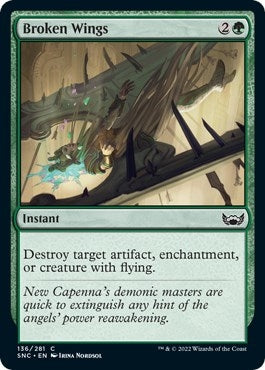 Image for Broken Wings (136) [Streets of New Capenna] - Magic: The Gathering