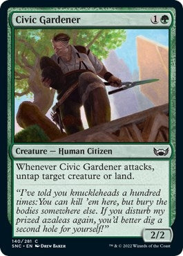 Image for Civic Gardener (140) [Streets of New Capenna] - Magic: The Gathering