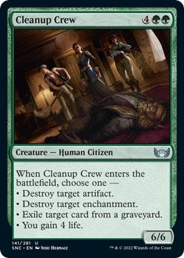 Image for Cleanup Crew (141) [Streets of New Capenna] - Magic: The Gathering