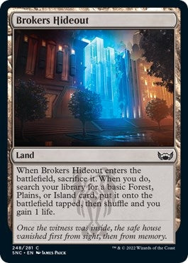 Image for Brokers Hideout (248) [Streets of New Capenna] - Magic: The Gathering