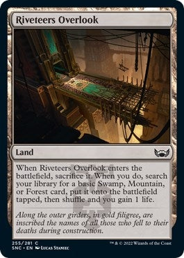 Image for Riveteers Overlook (255) [Streets of New Capenna] - Magic: The Gathering